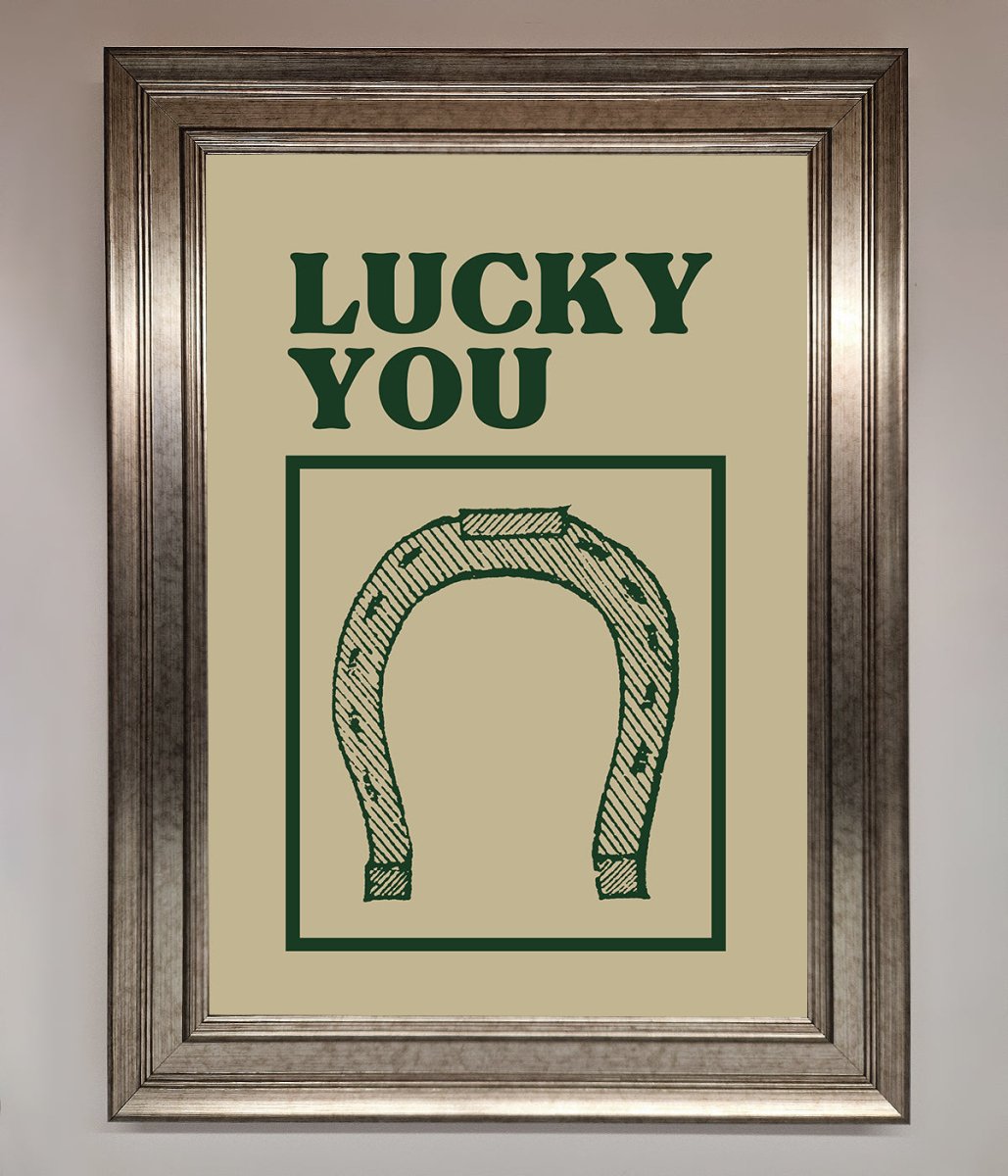 Lucky You Framed Wall Art-5