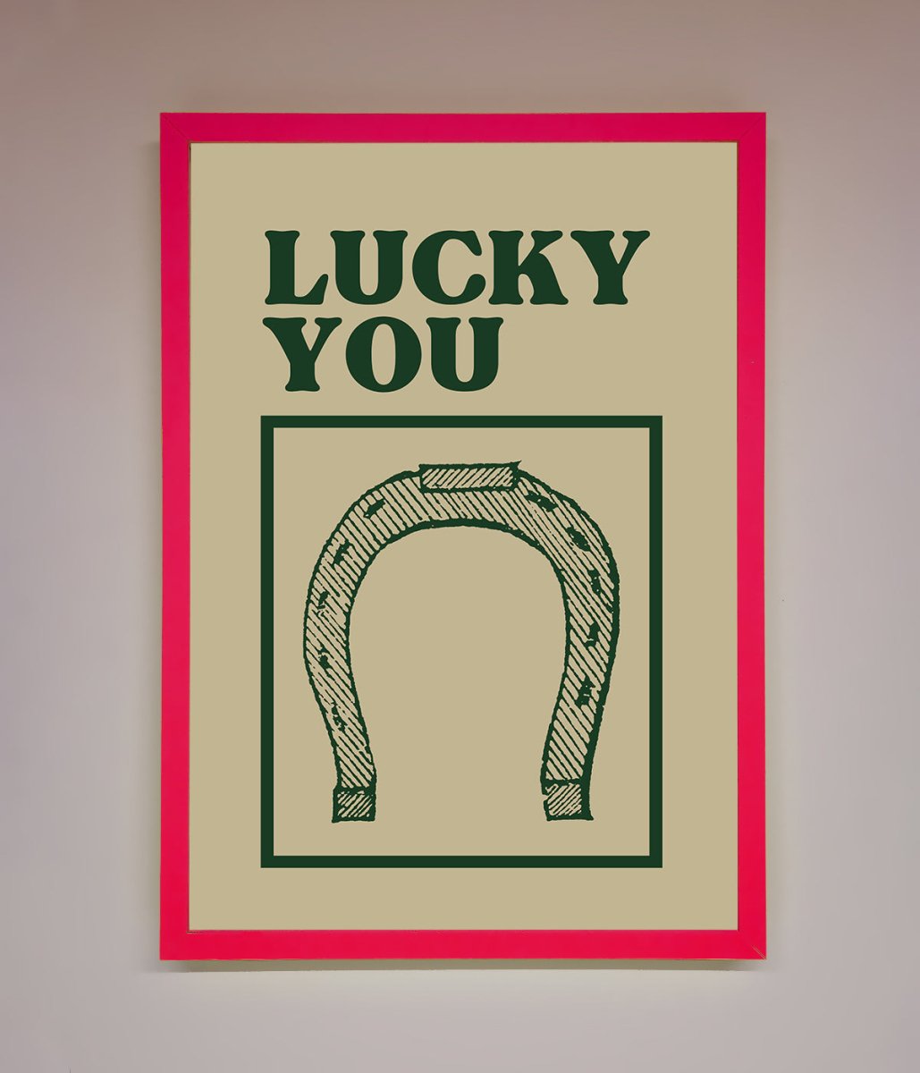 Lucky You Framed Wall Art-13