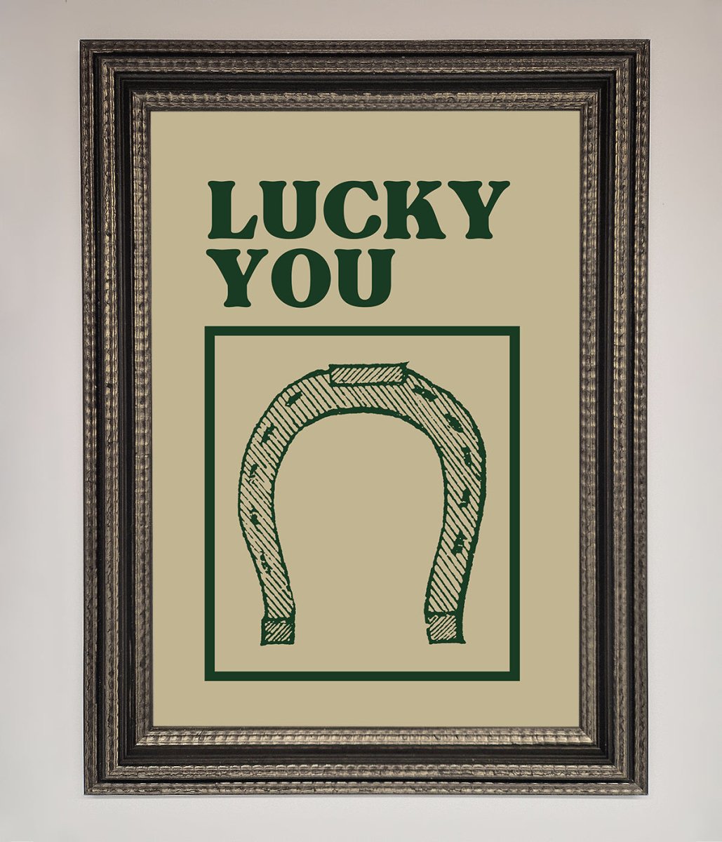 Lucky You Framed Wall Art-17