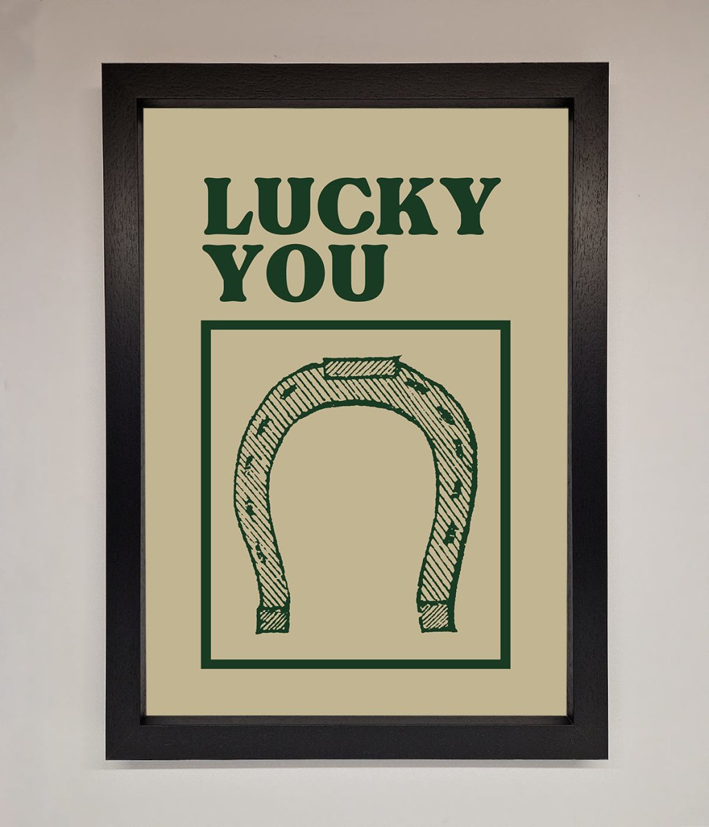 Lucky You Framed Wall Art-1
