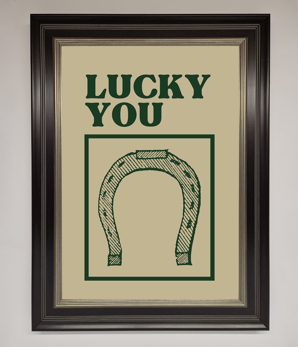 Lucky You Framed Wall Art-8