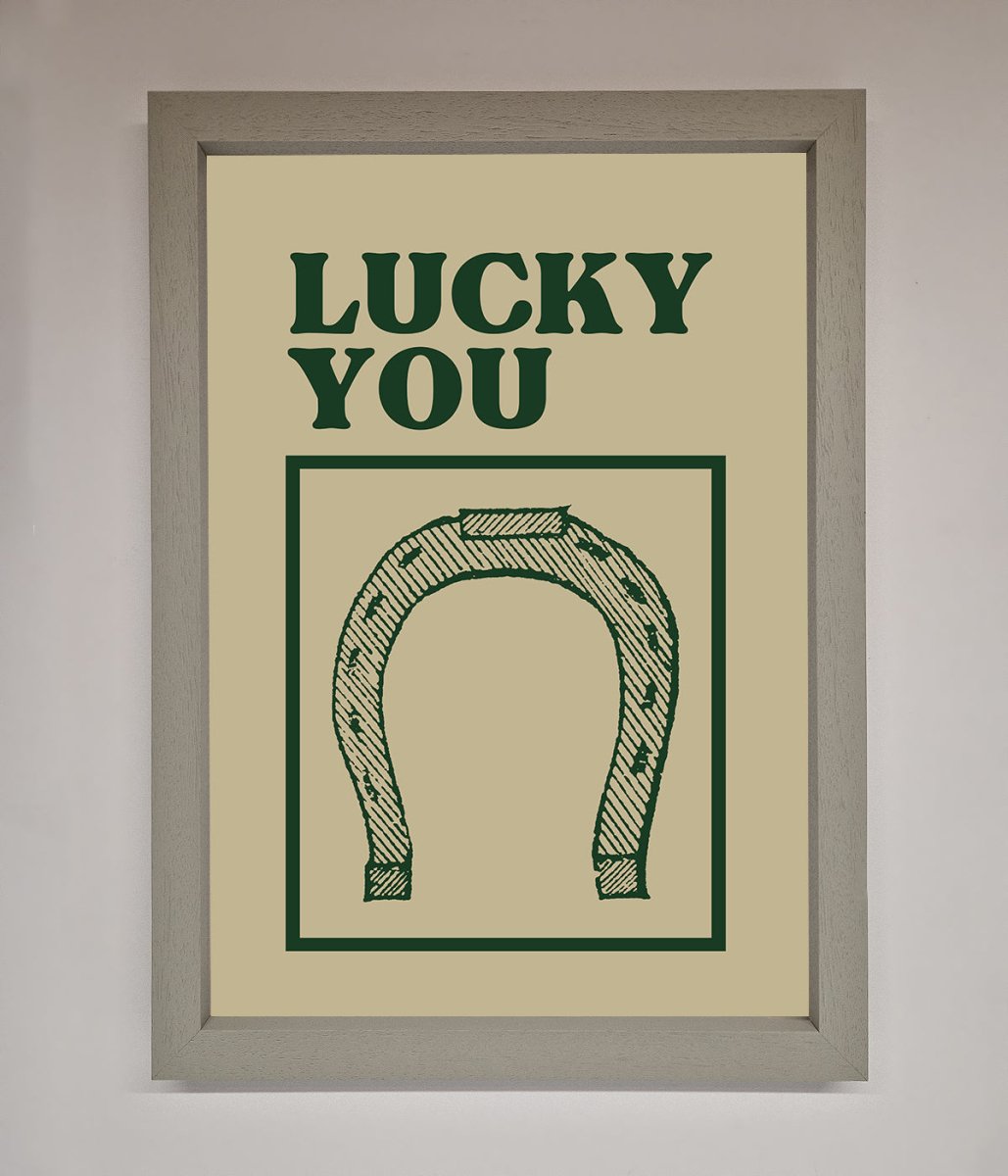 Lucky You Framed Wall Art-3
