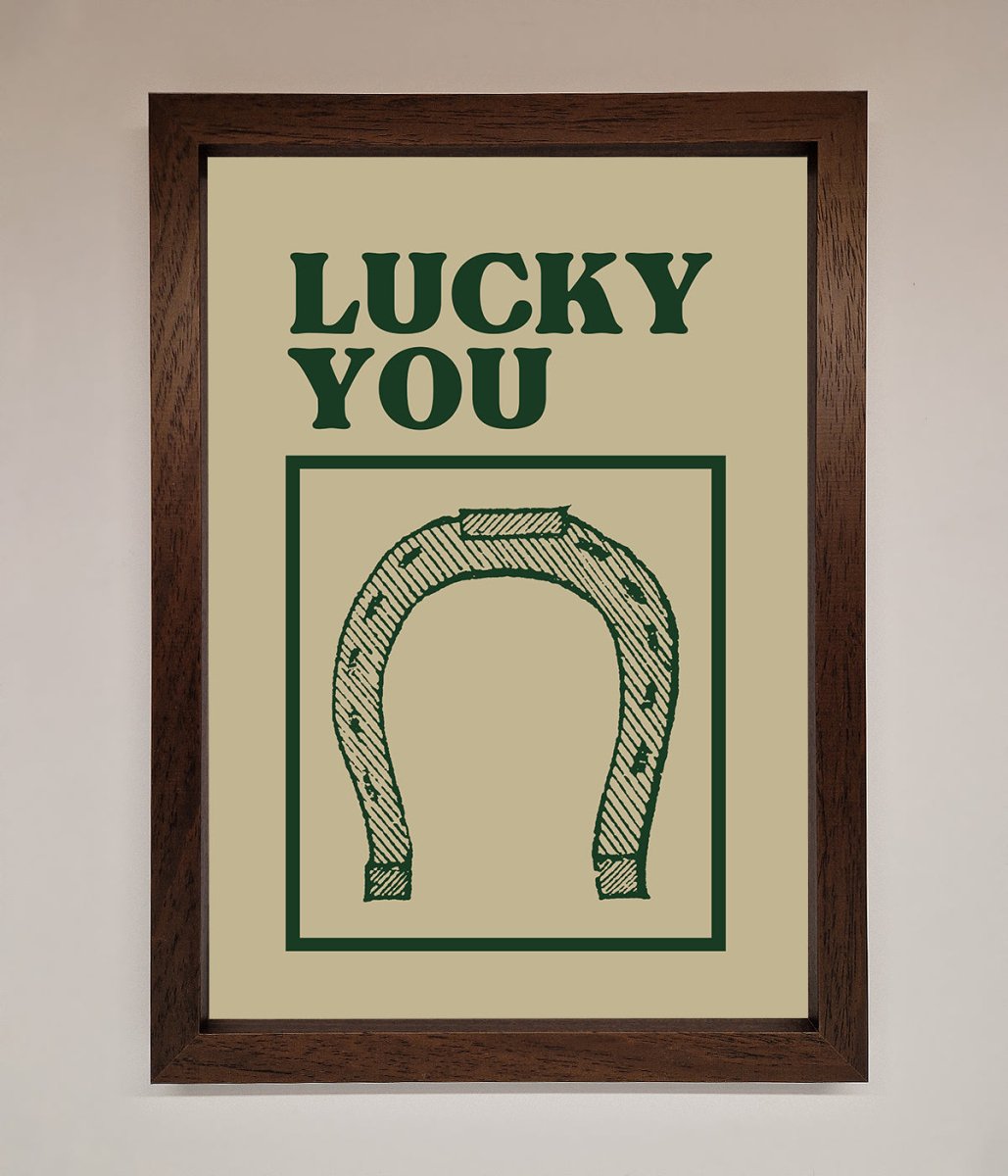 Lucky You Framed Wall Art-0