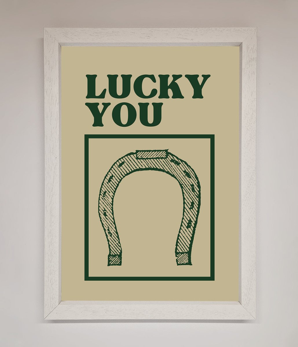 Lucky You Framed Wall Art-2