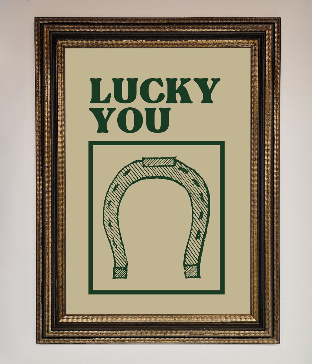 Lucky You Framed Wall Art-18