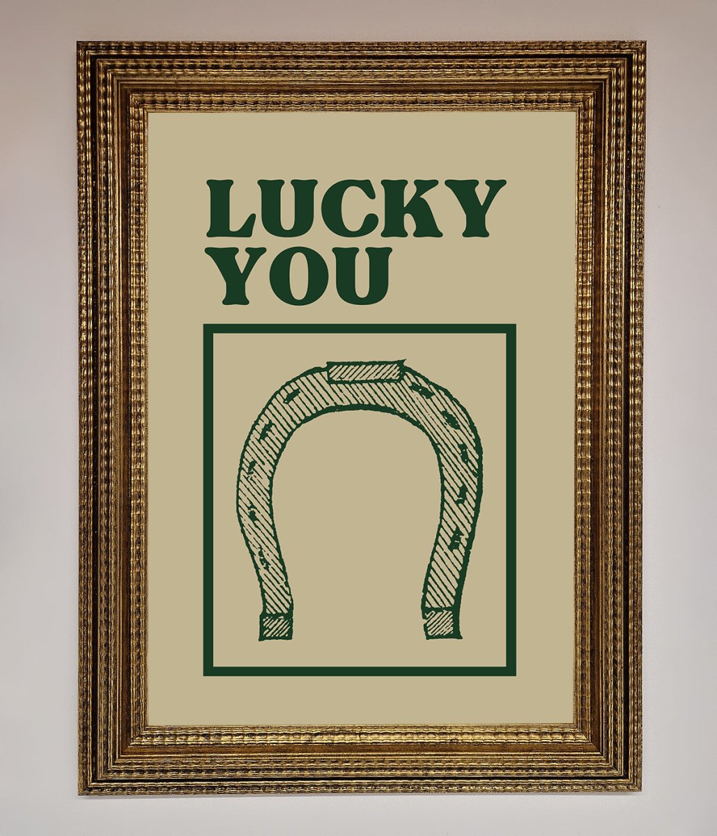 Lucky You Framed Wall Art-15