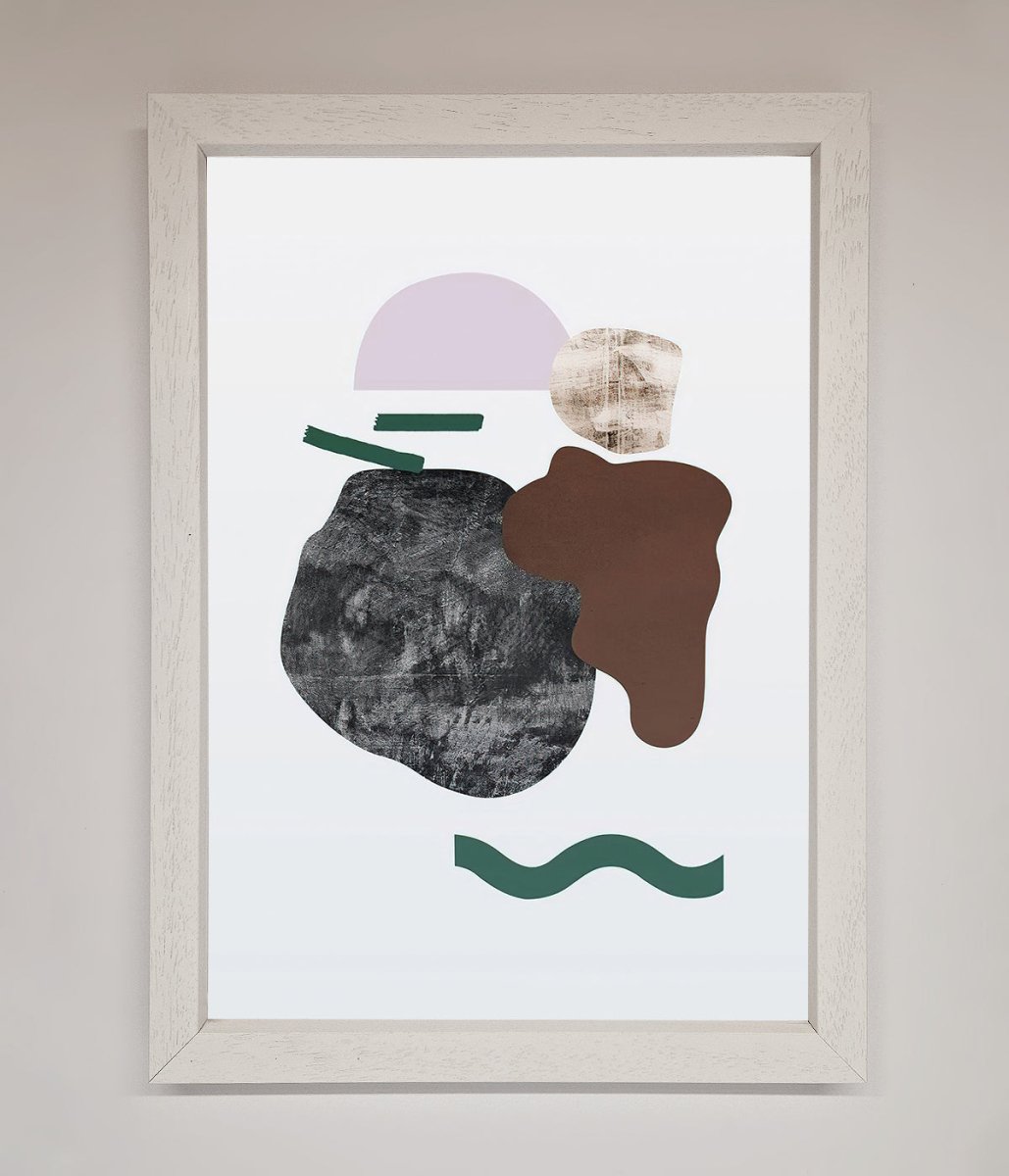 Modern Splodge Framed Print-2