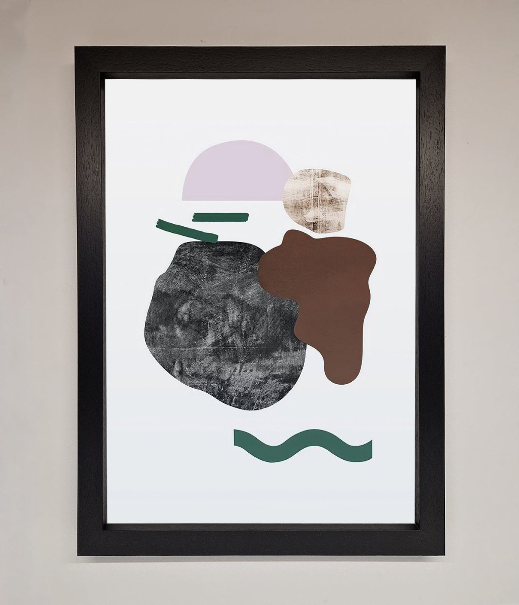 Modern Splodge Framed Print-1