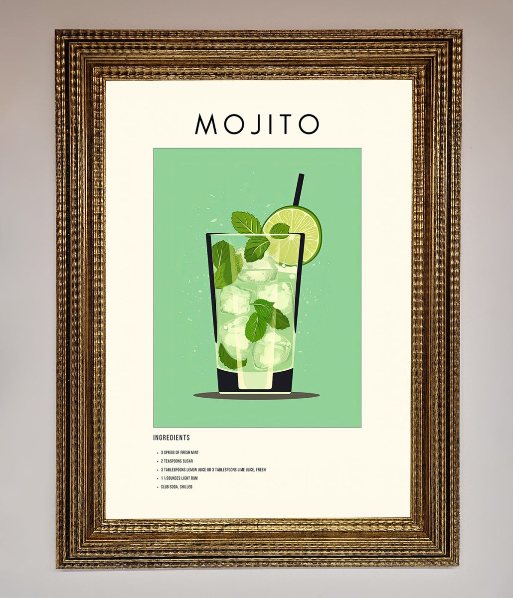 Mojito Framed Poster-15