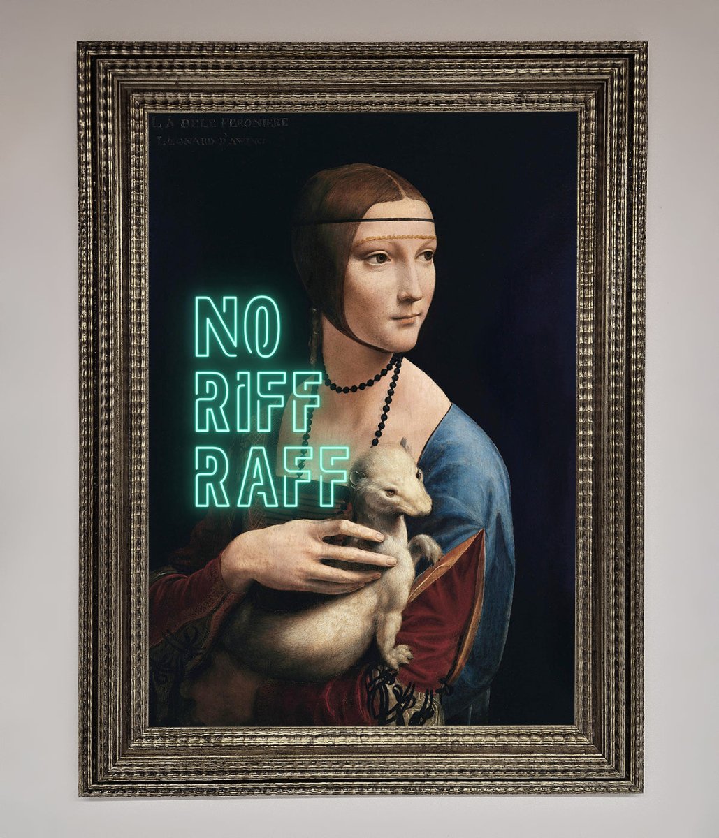 No Riff Raff Framed Print-0