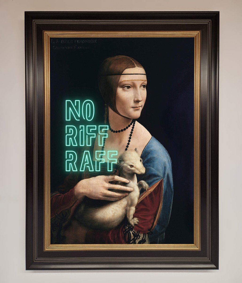 No Riff Raff Framed Print-9