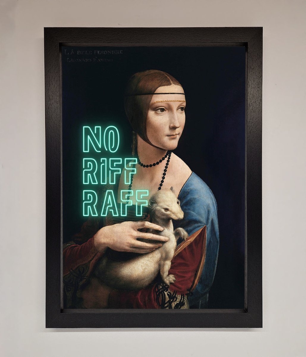 No Riff Raff Framed Print-1