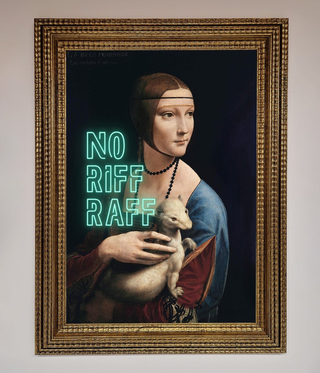 No Riff Raff Framed Print-16