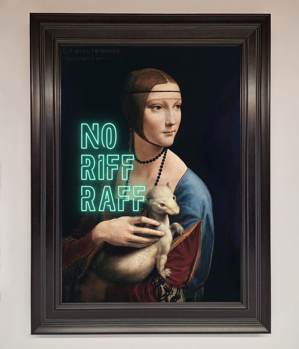 No Riff Raff Framed Print-6