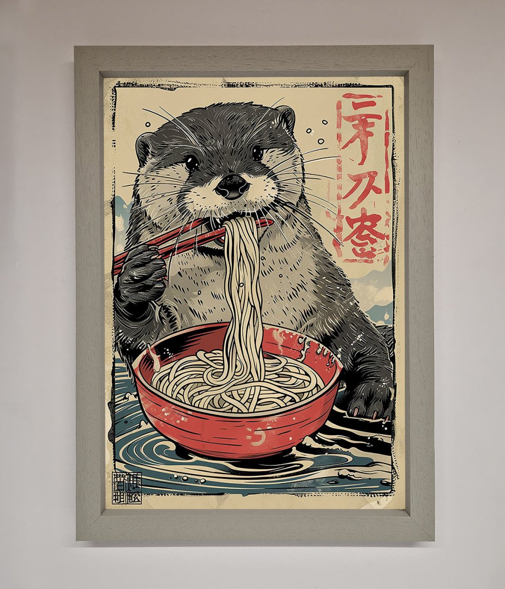 Noodles Otter Framed Wall Art-3