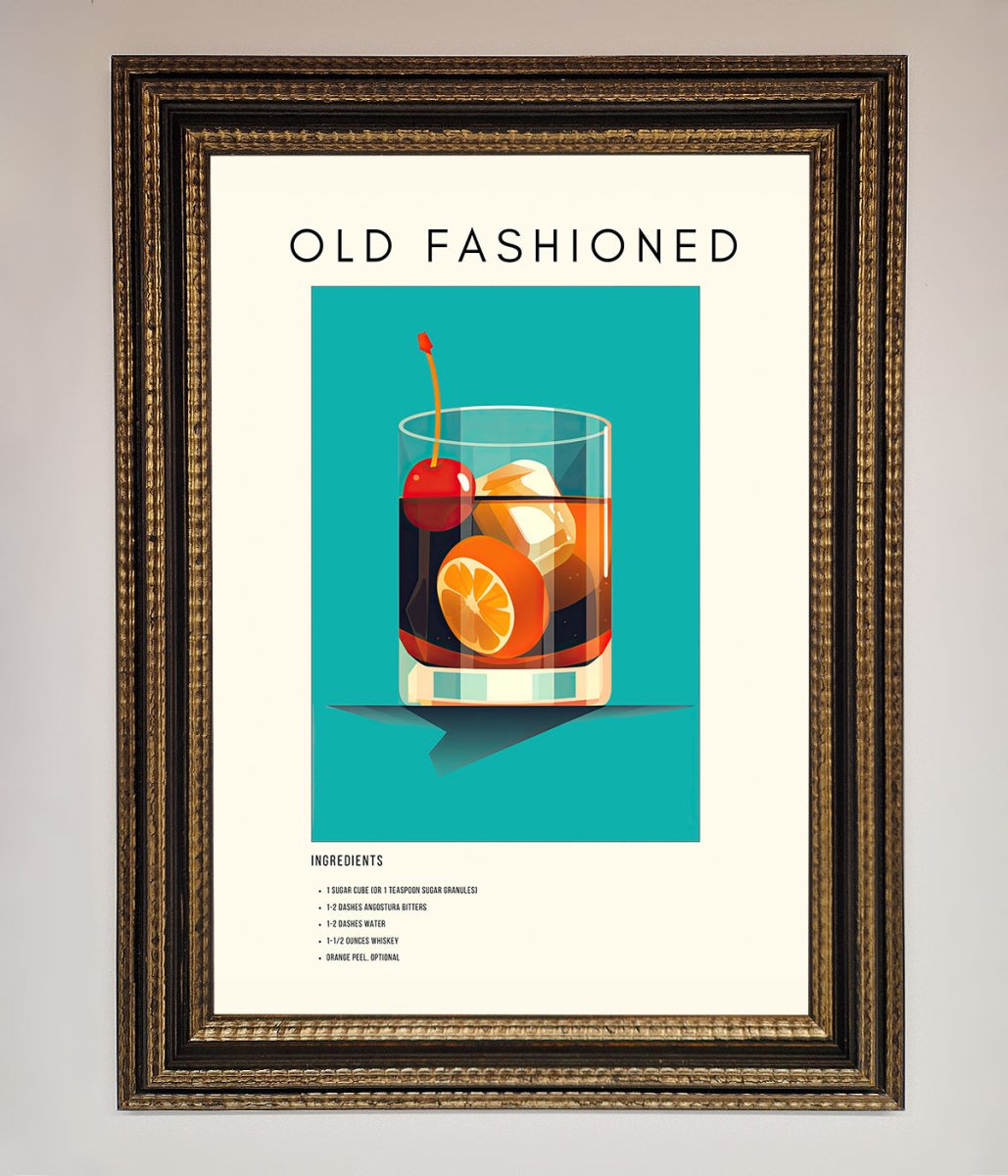 Old Fashioned Framed Print-18