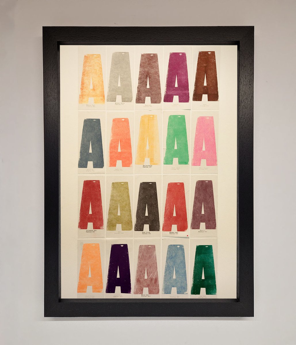 Pantone A Framed Poster-1