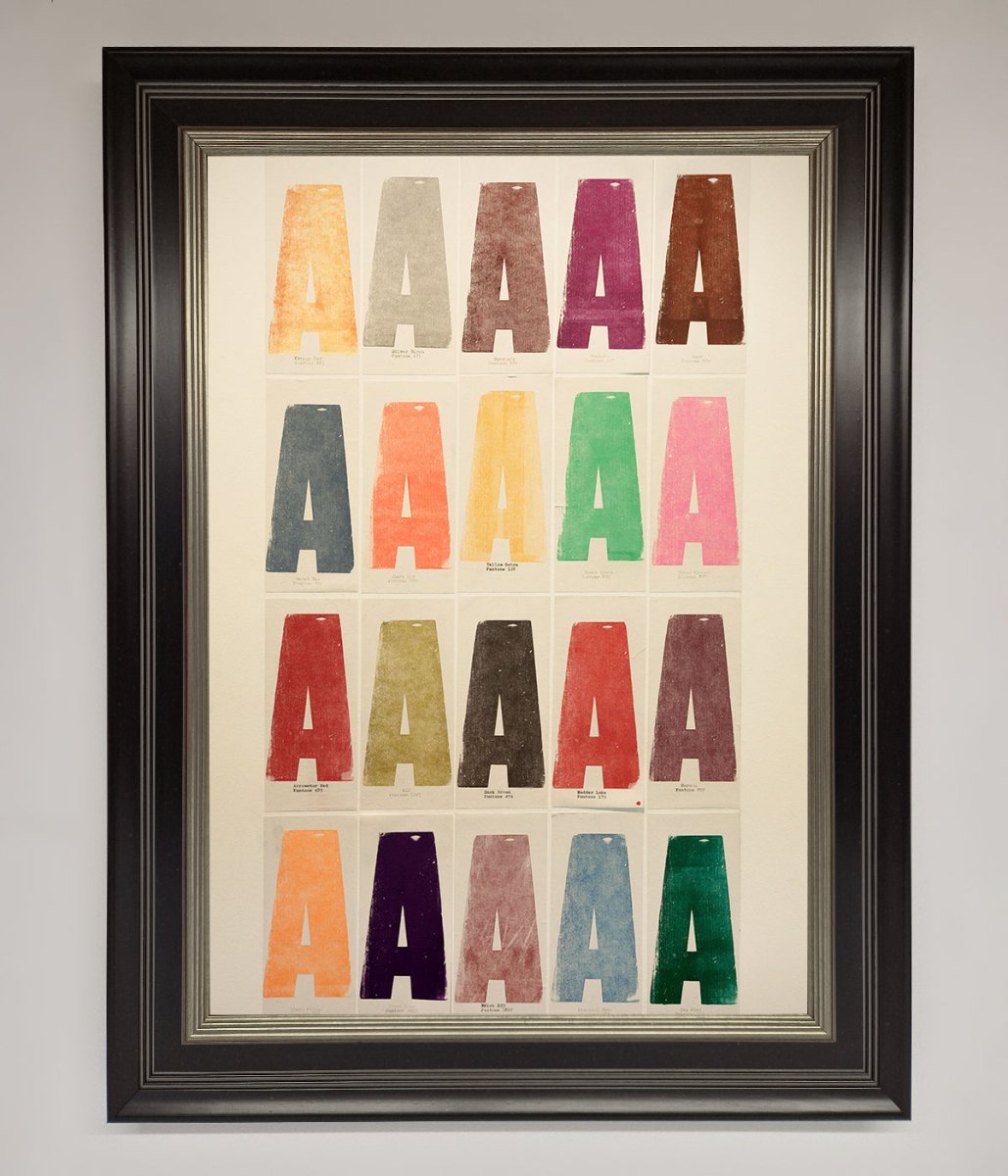 Pantone A Framed Poster-8