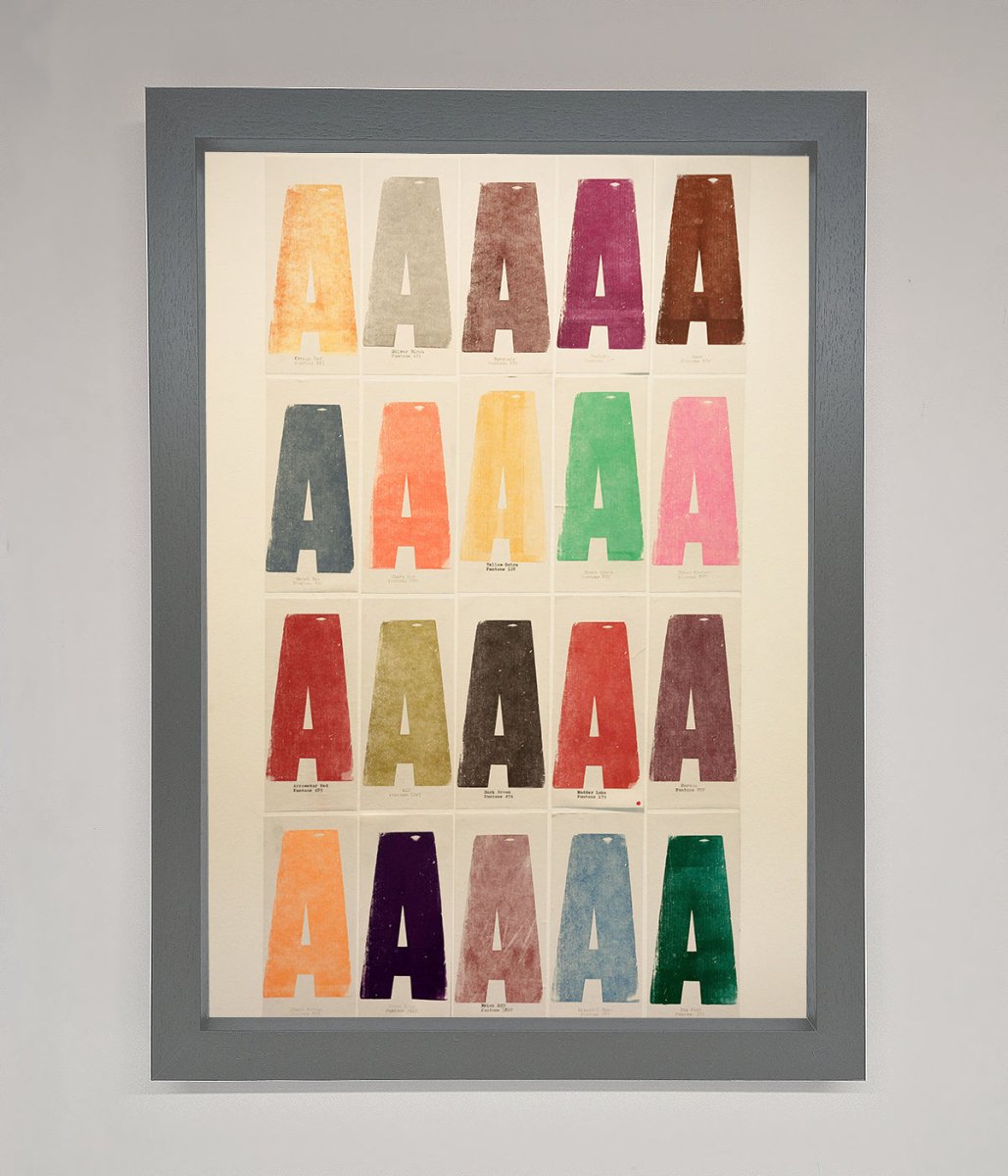 Pantone A Framed Poster-4