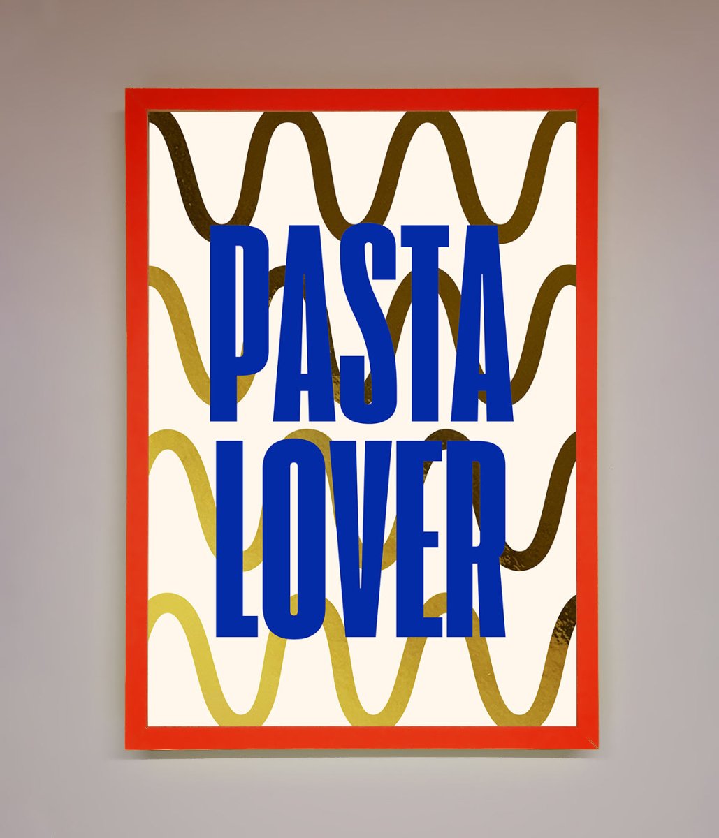 Pasta Lover Foil Print-14