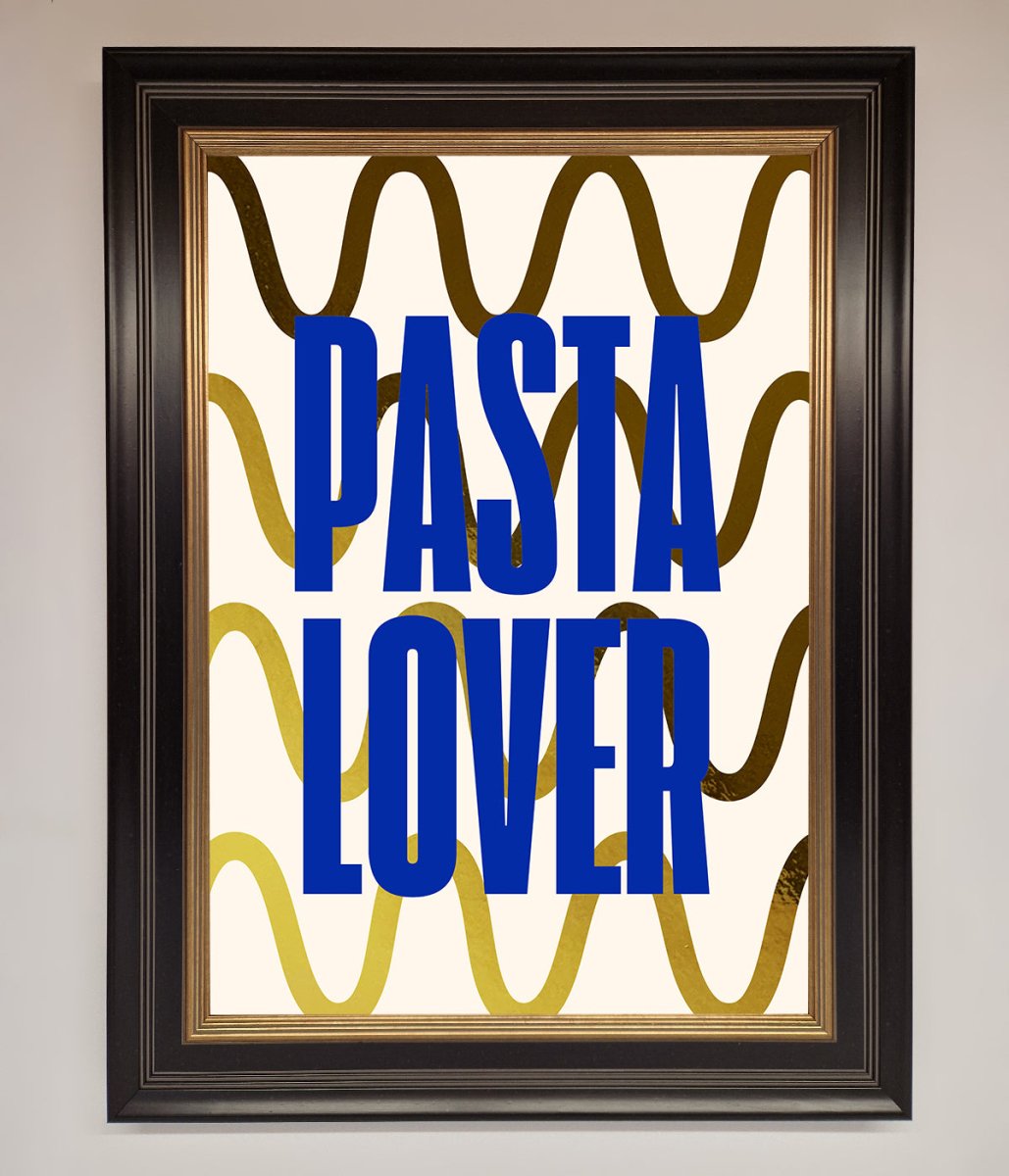 Pasta Lover Foil Print-5