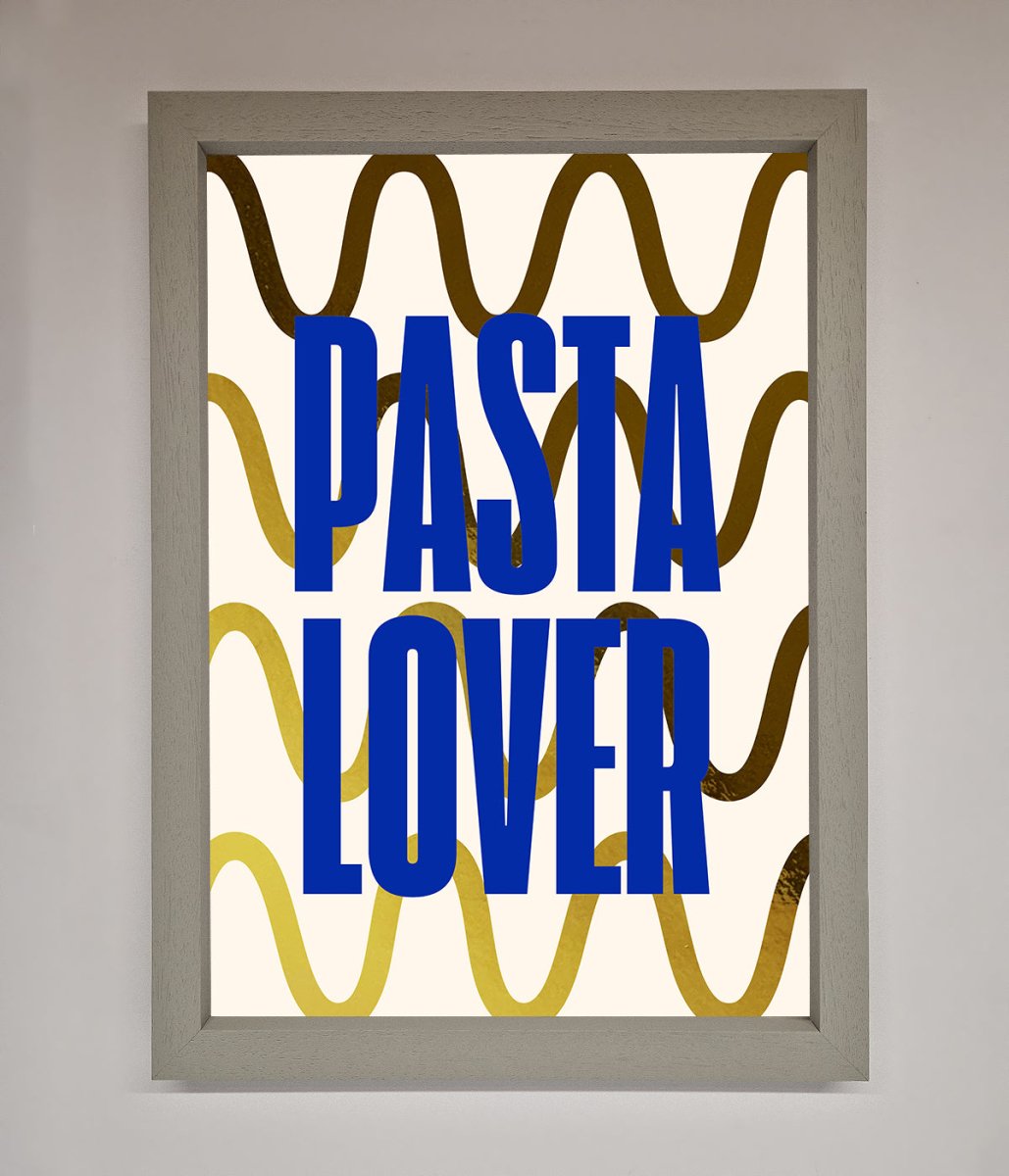 Pasta Lover Foil Print-7