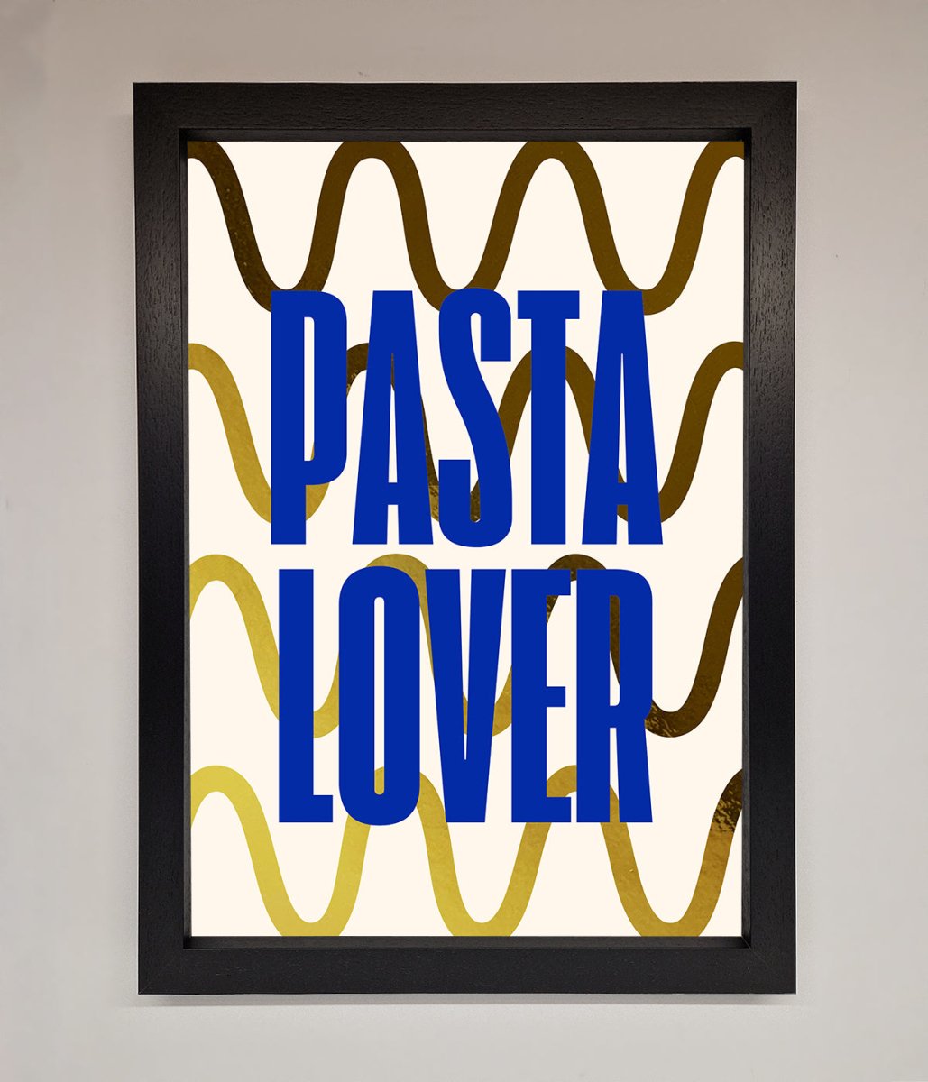 Pasta Lover Foil Print-6