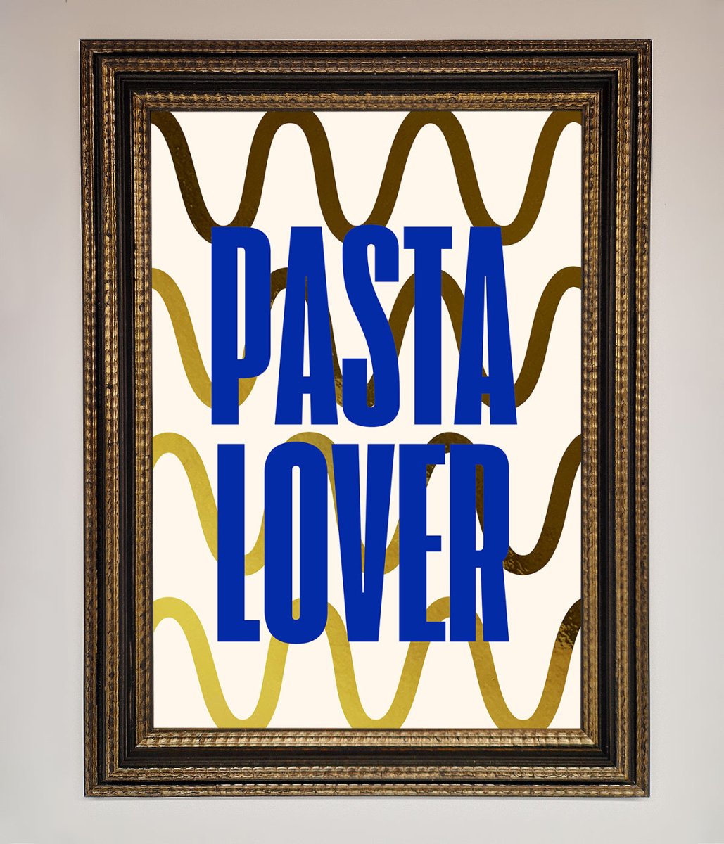 Pasta Lover Foil Print-18
