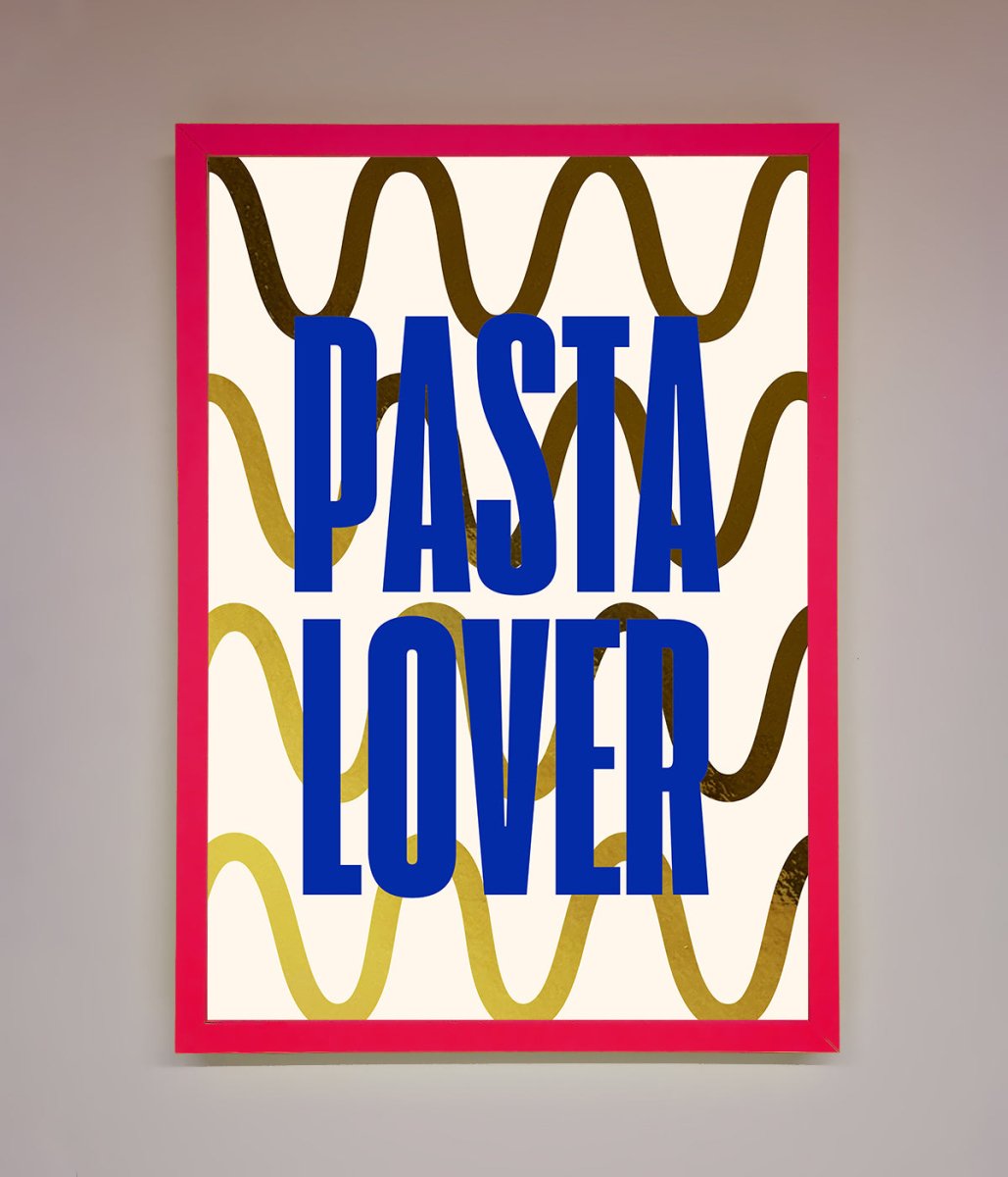 Pasta Lover Foil Print-13