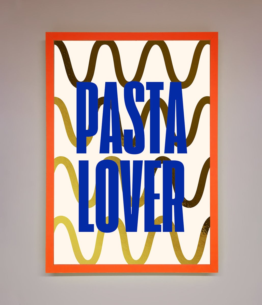 Pasta Lover Foil Print-10