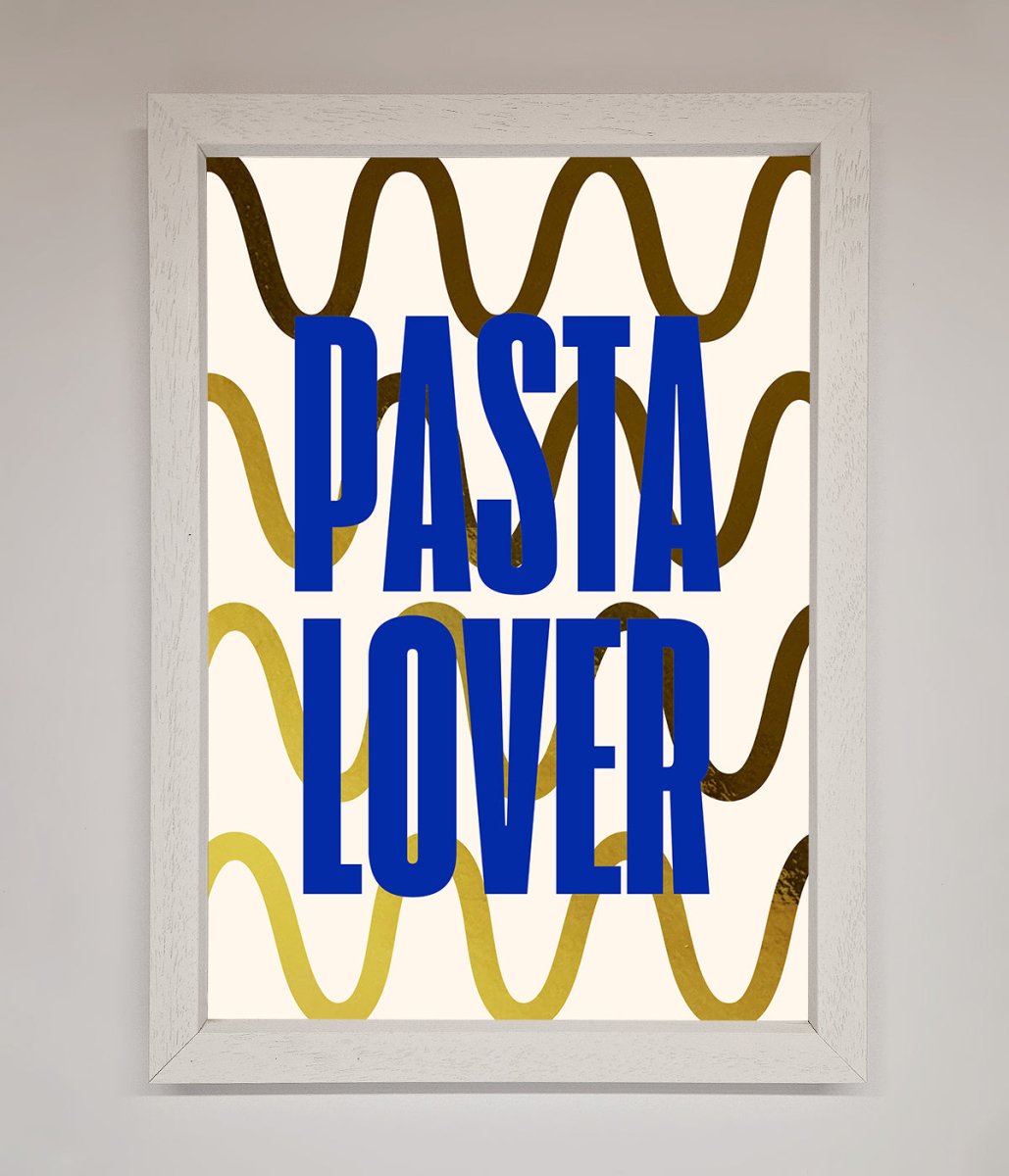 Pasta Lover Foil Print-0