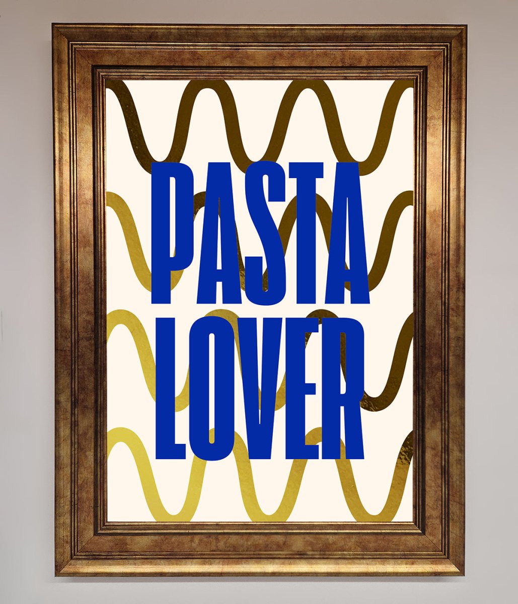 Pasta Lover Foil Print-3