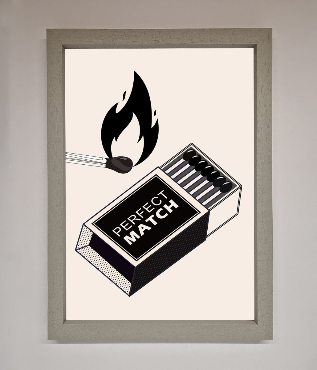 Perfect Match Framed Print-2