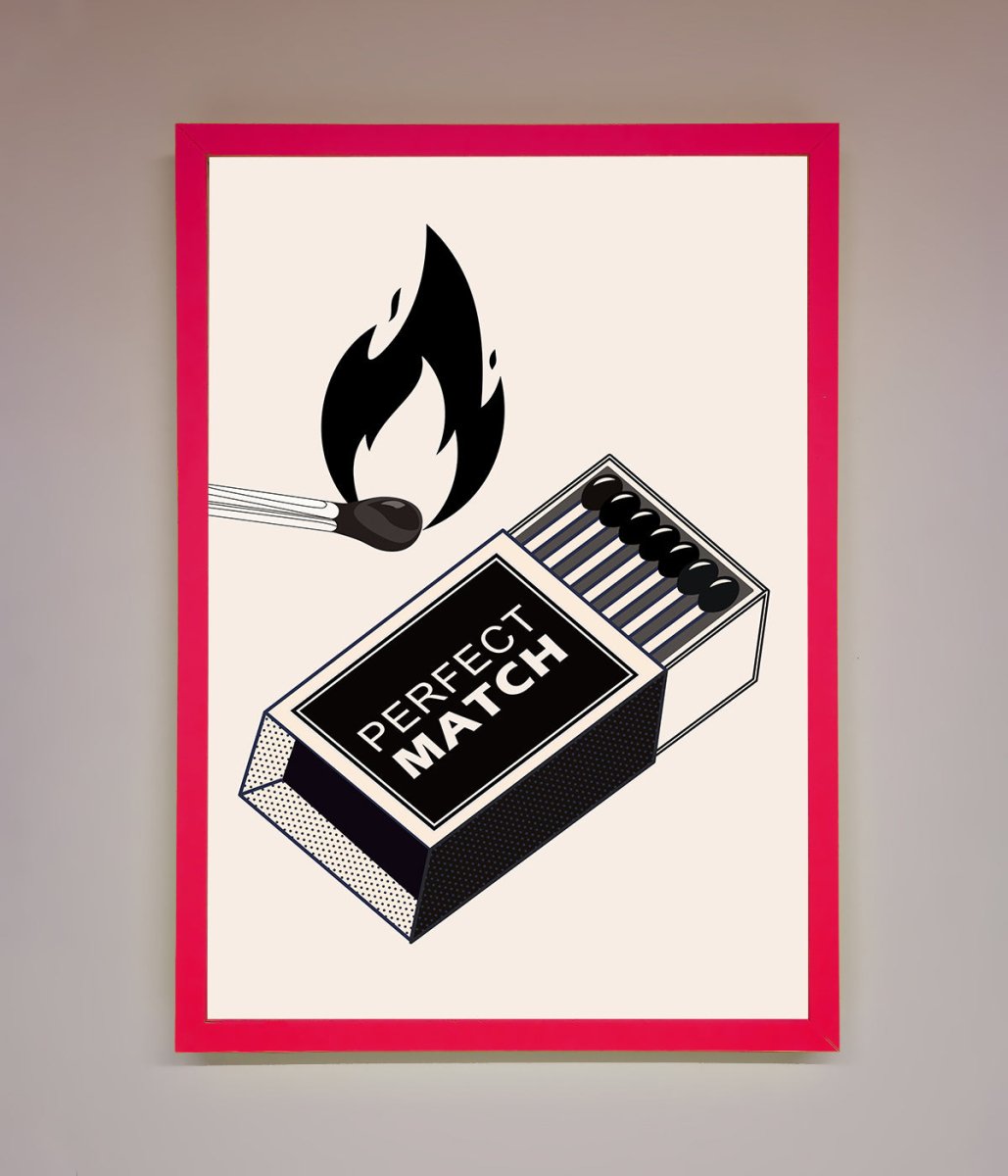 Perfect Match Framed Print-5