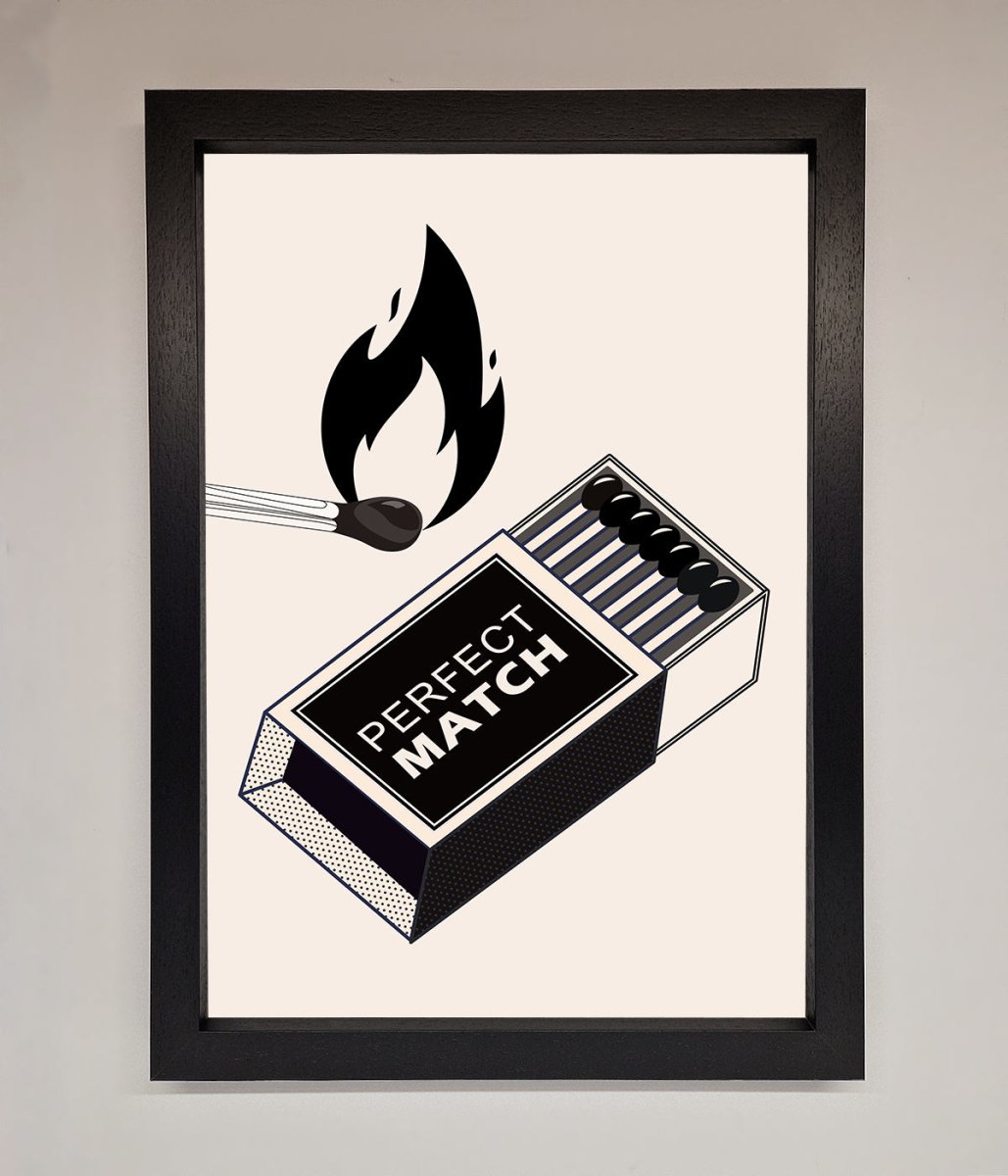 Perfect Match Framed Print-0