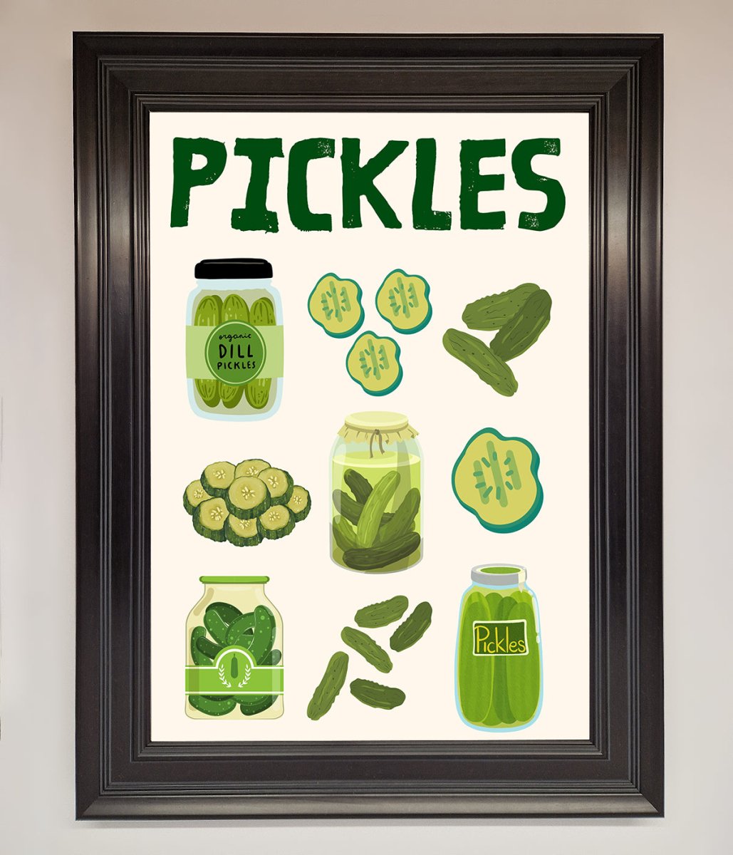 Pickle Lover Framed Wall Art-6