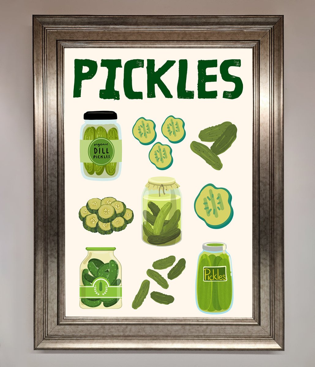 Pickle Lover Framed Wall Art-5