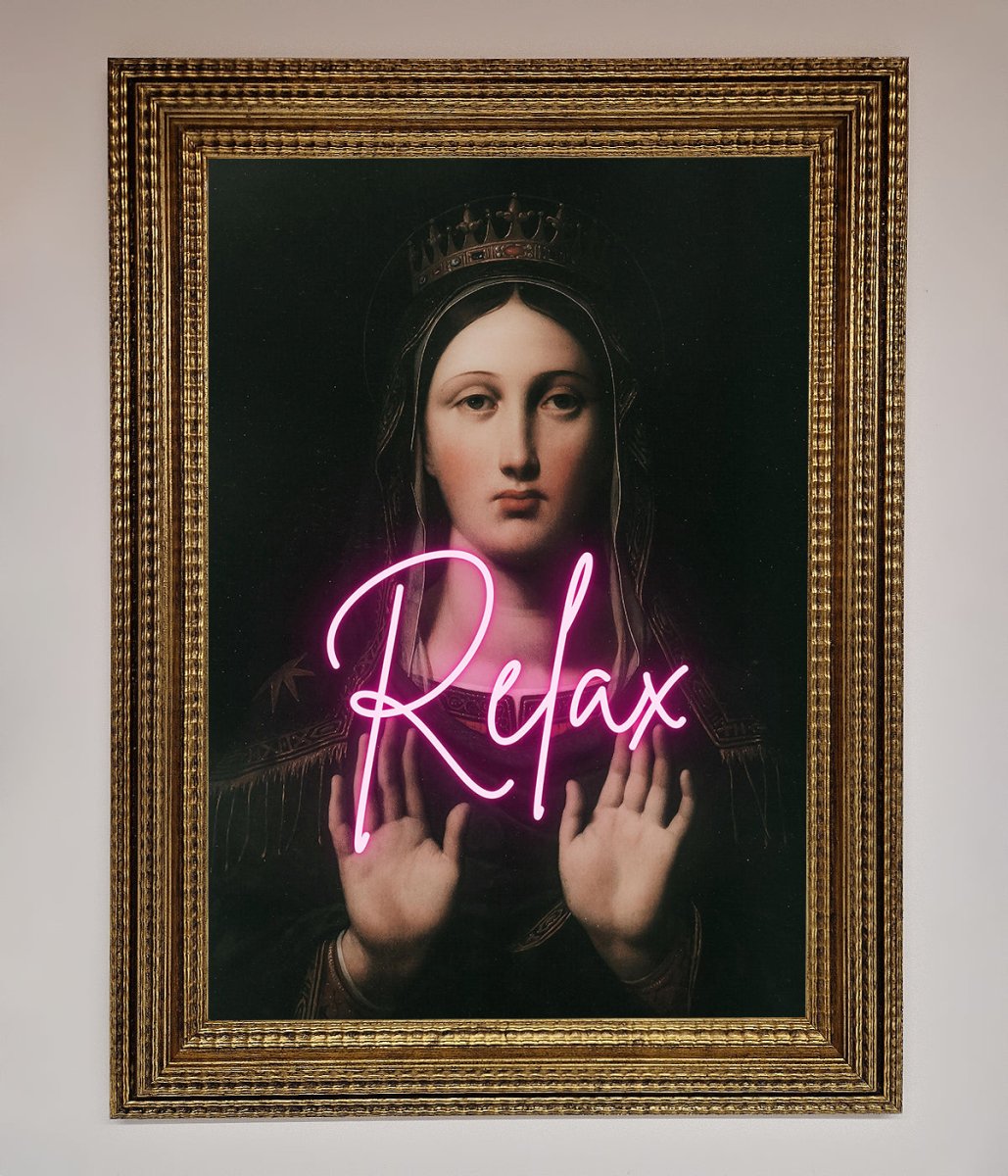 Relax Mate Framed Wall Art-0