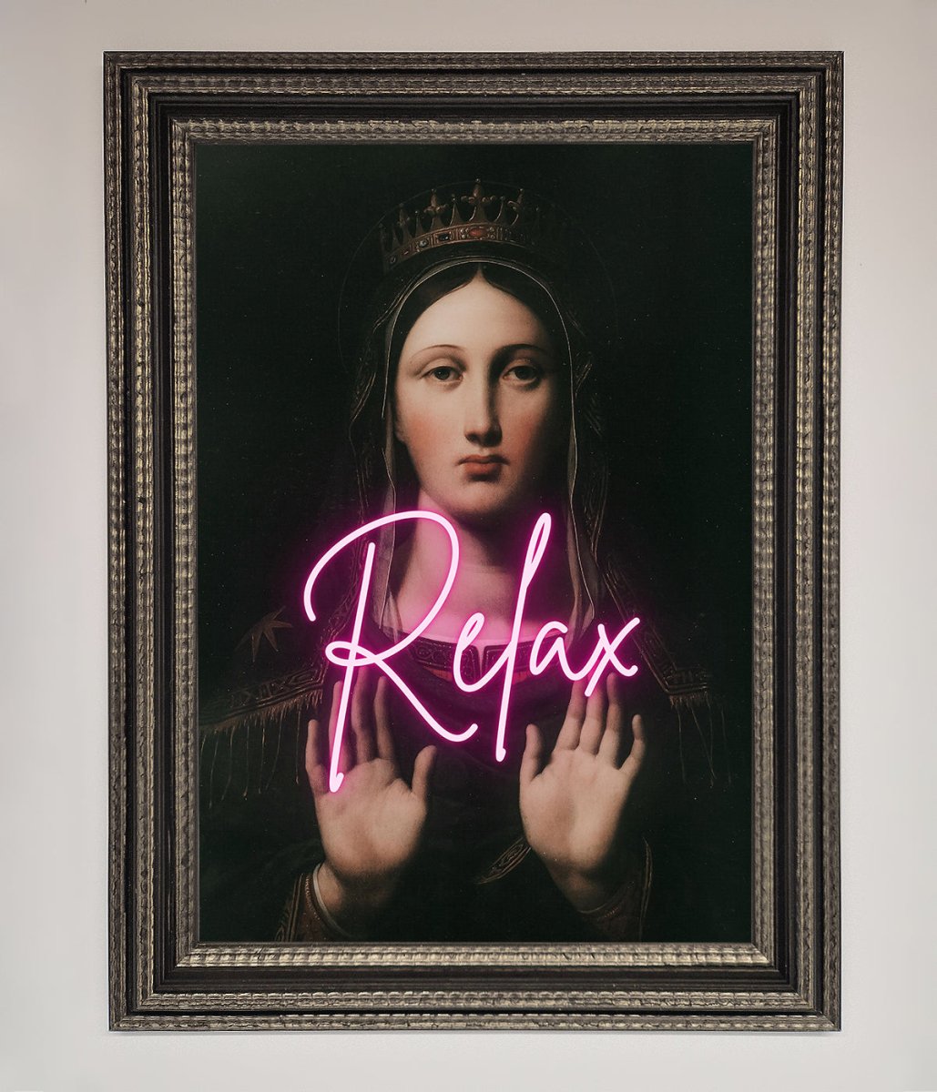 Relax Mate Framed Wall Art-17