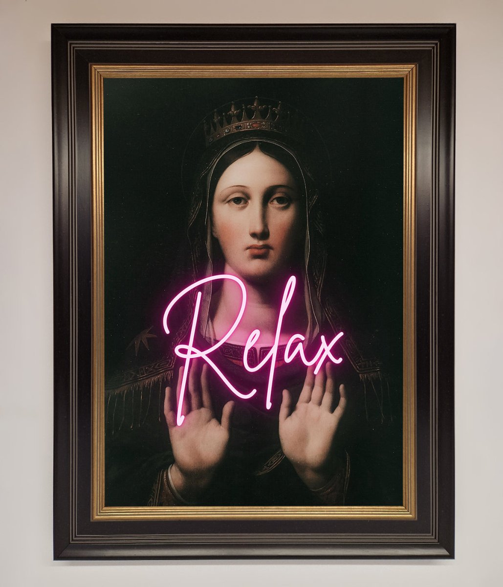Relax Mate Framed Wall Art-9