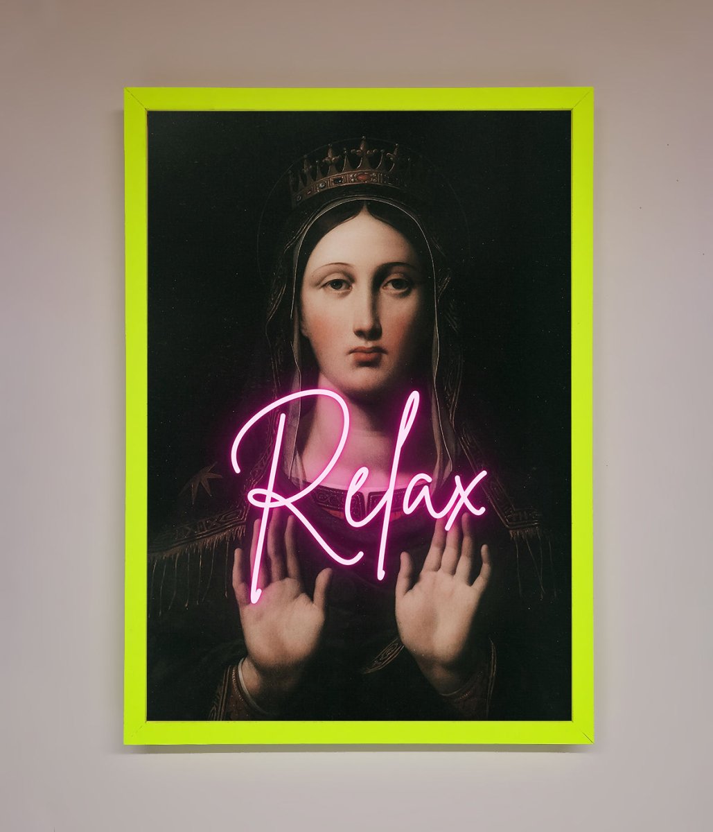 Relax Mate Framed Wall Art-13