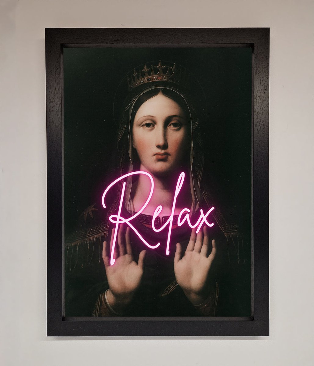 Relax Mate Framed Wall Art-1