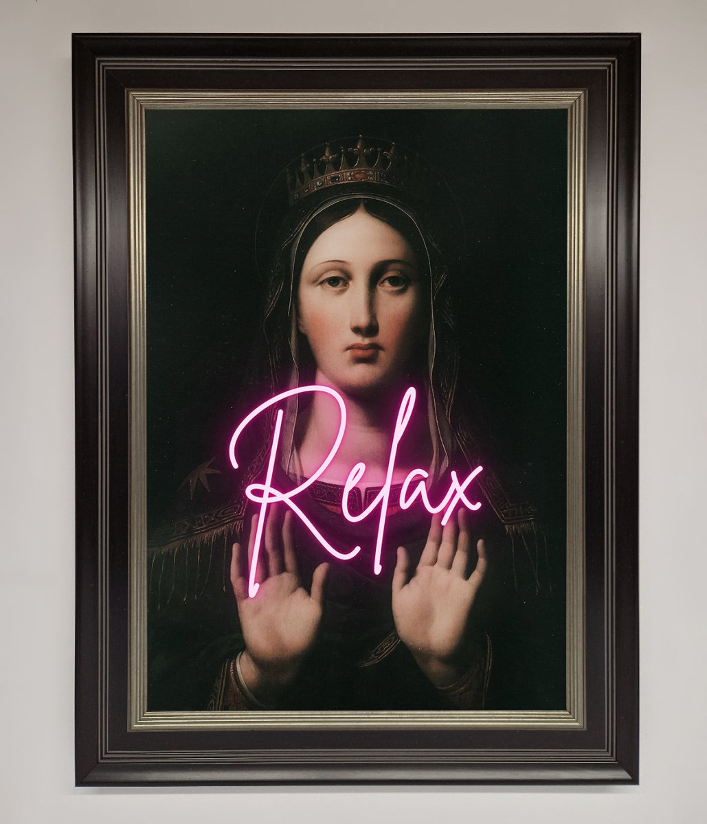 Relax Mate Framed Wall Art-8