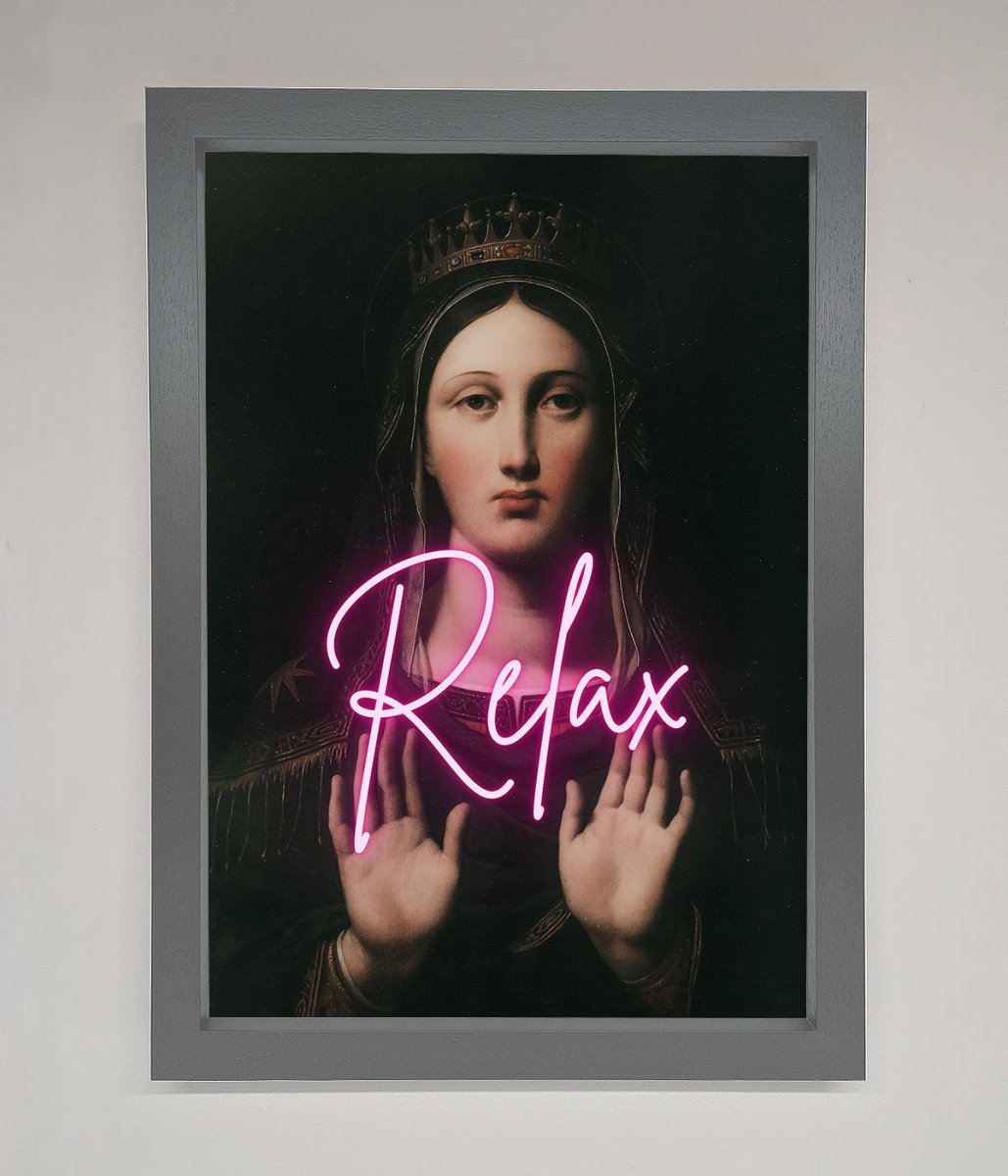 Relax Mate Framed Wall Art-4