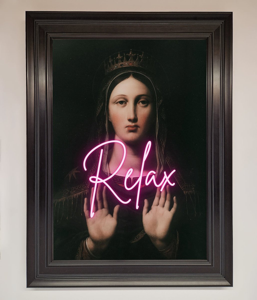 Relax Mate Framed Wall Art-6