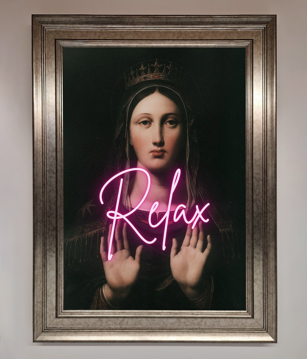 Relax Mate Framed Wall Art-5