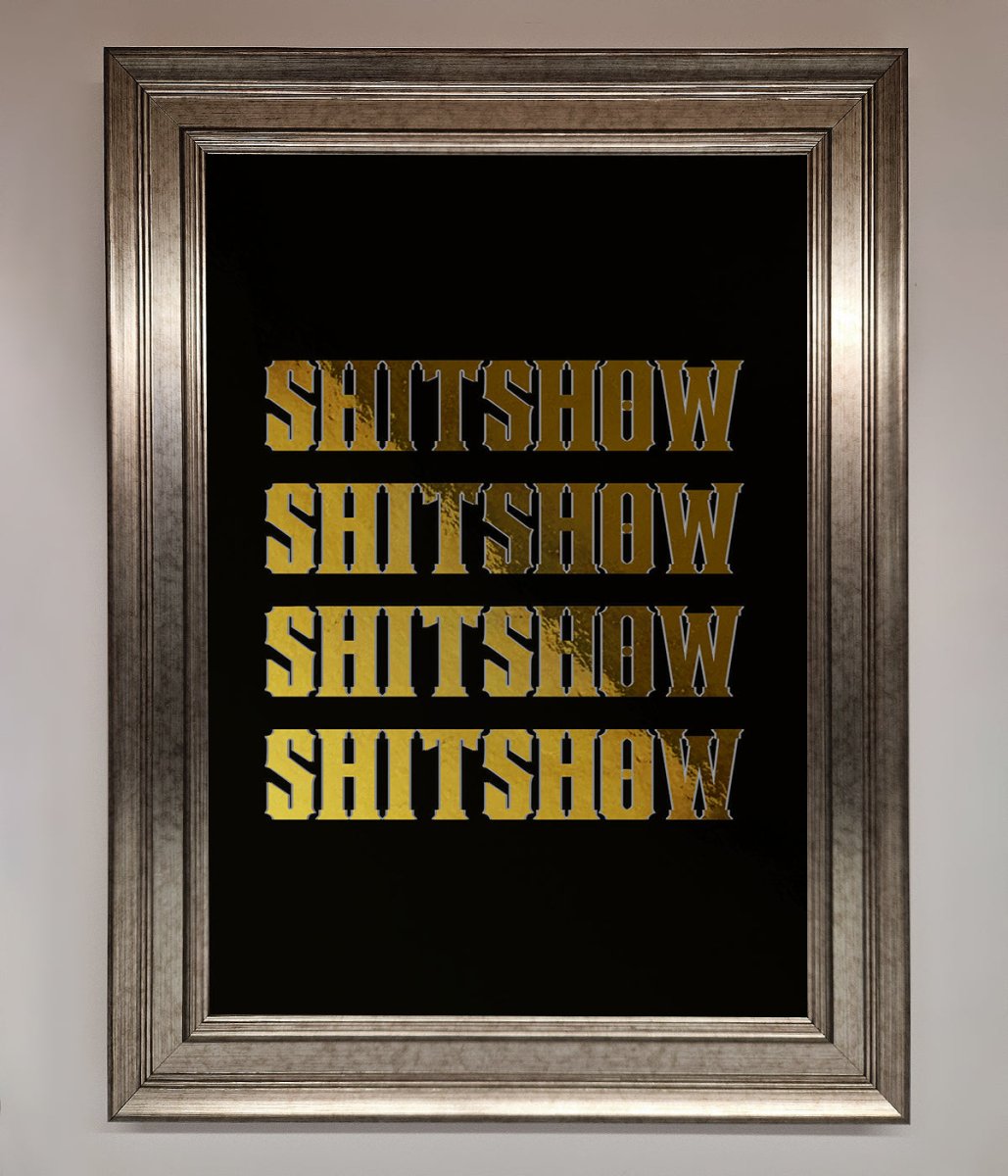 Rude Quote Foil Print-1