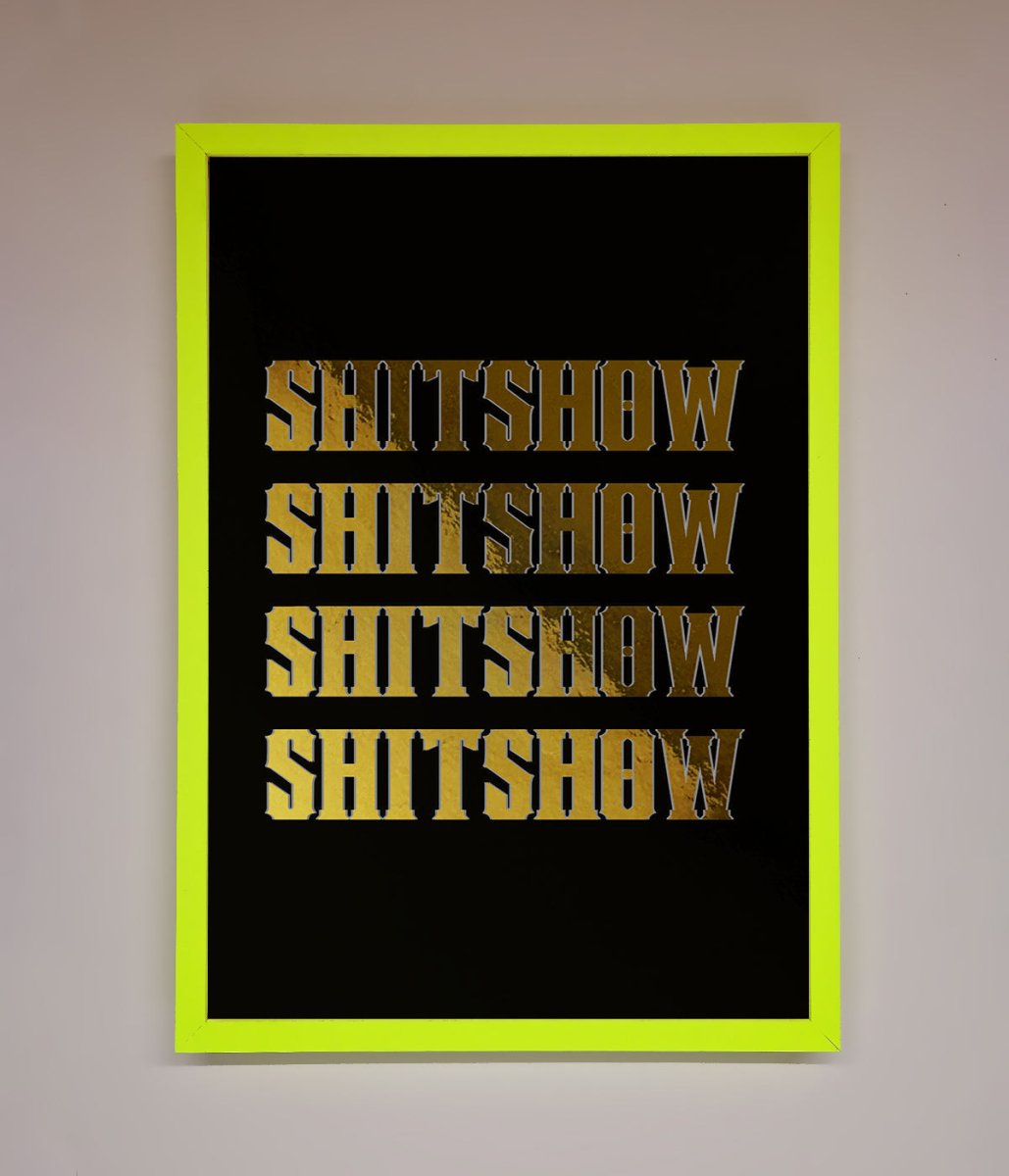Rude Quote Foil Print-0