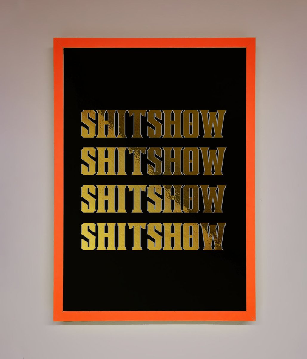 Rude Quote Foil Print-11