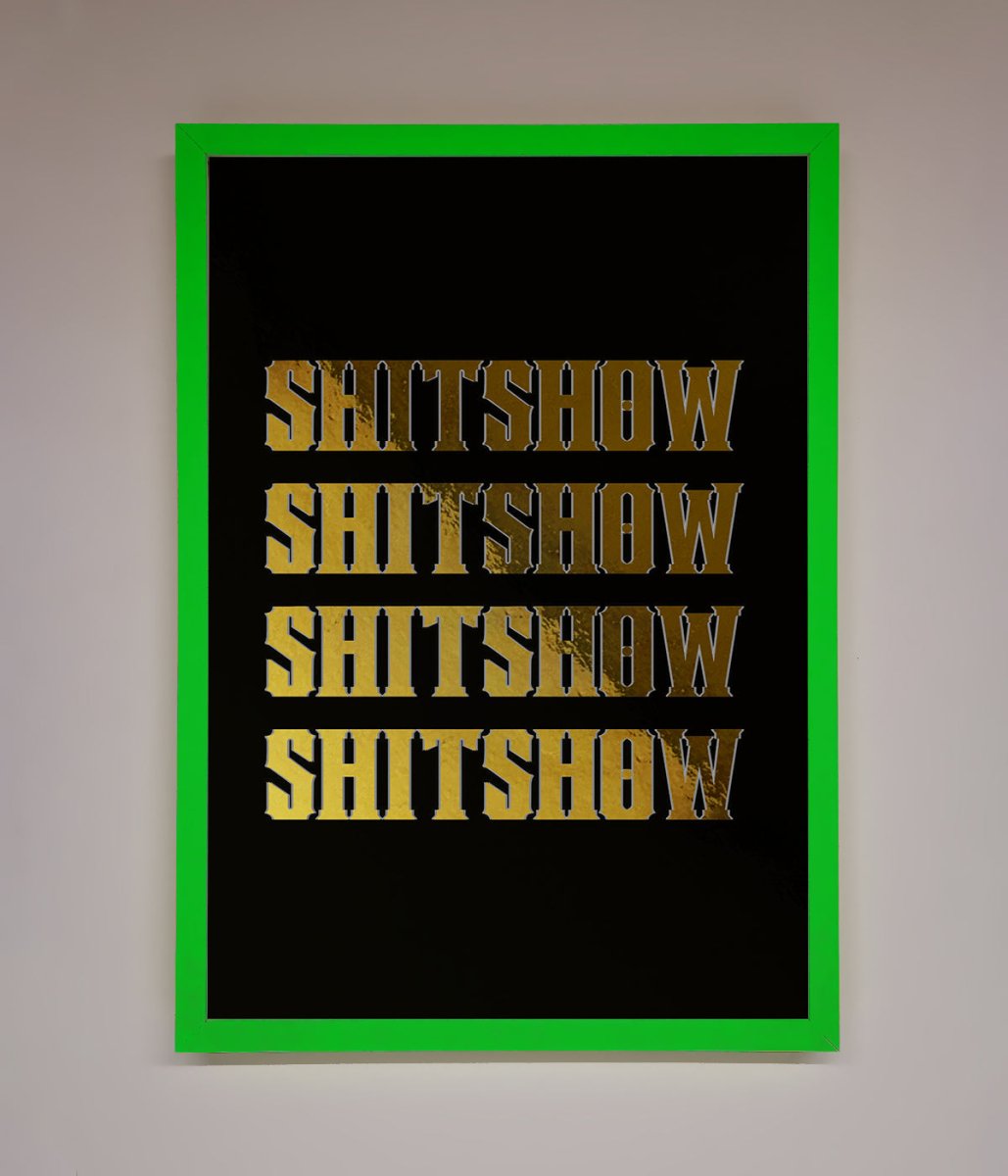 Rude Quote Foil Print-12